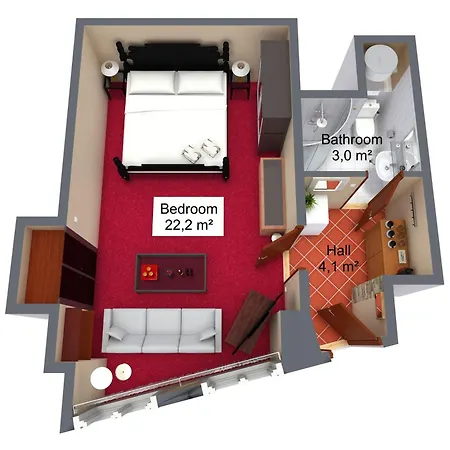 Apartman Seven Angels Prága
