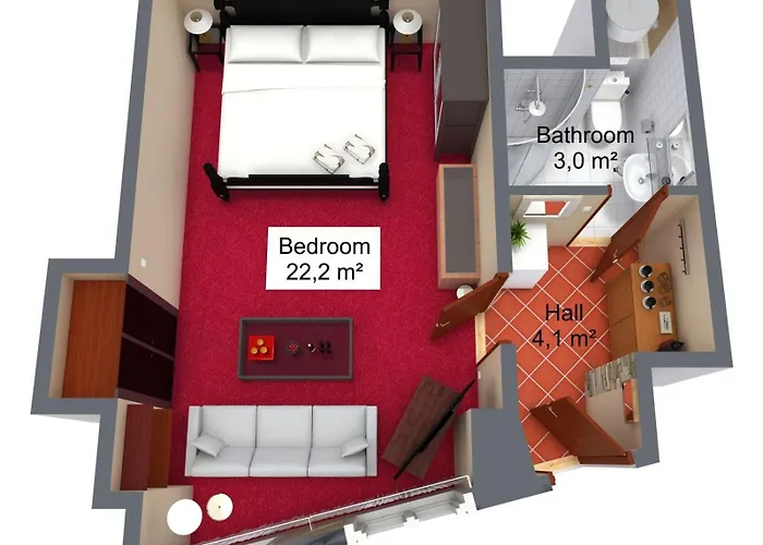 Apartament Seven Angels Praga